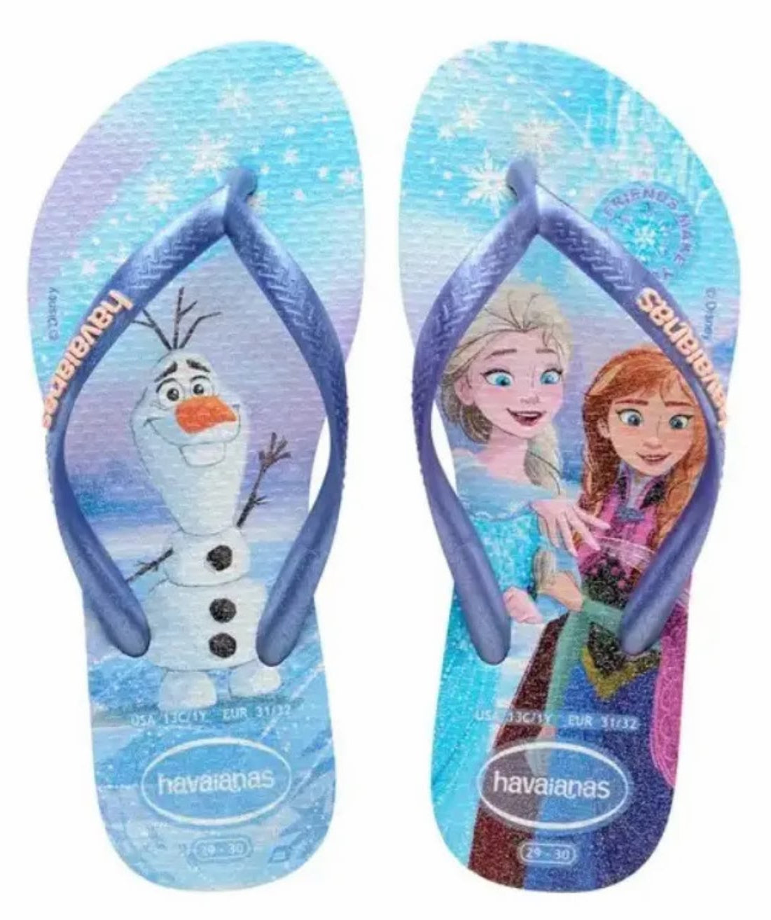 Chinelo Havaianas Frozen - Feminino