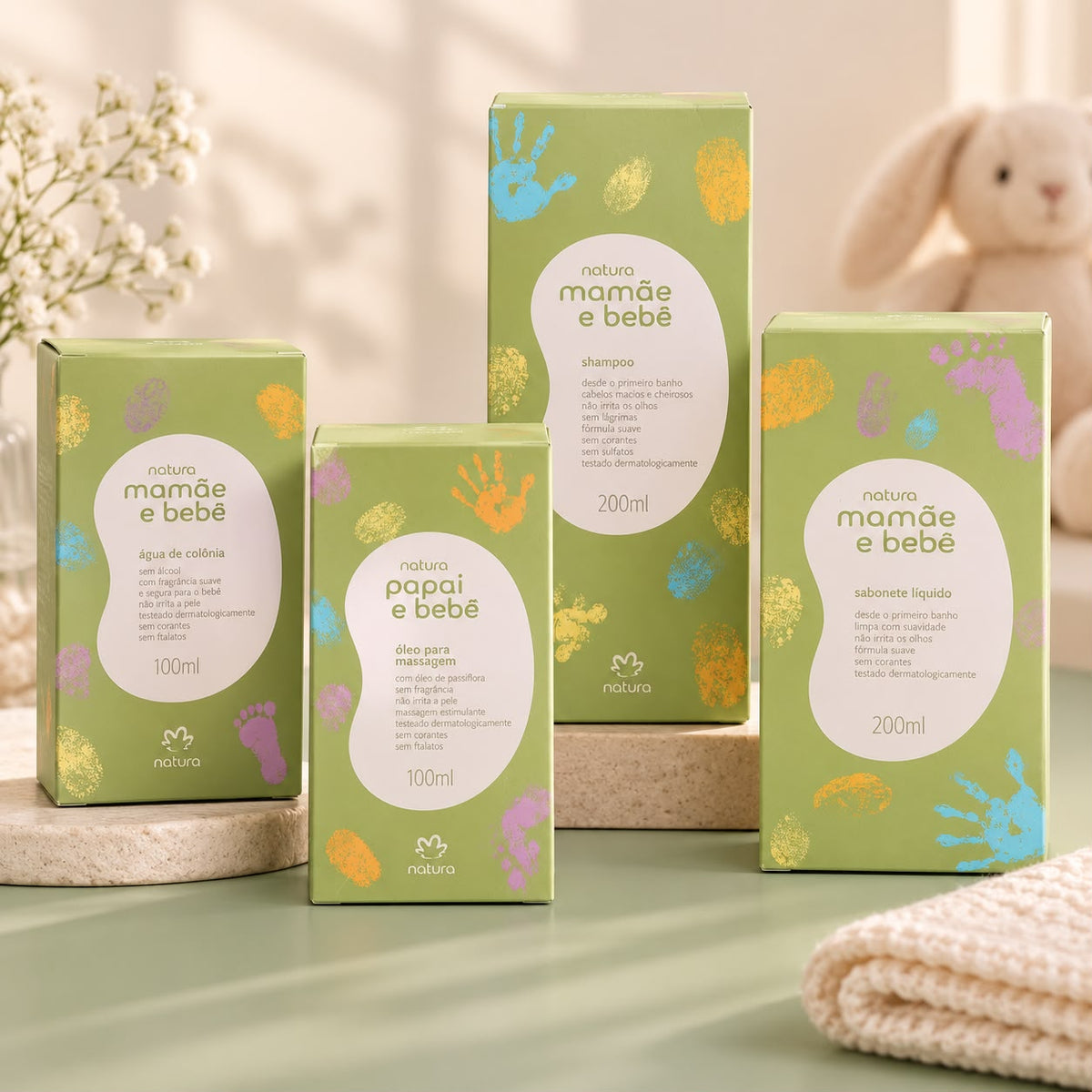 KIT NATURA MAMÃE E BEBÊ