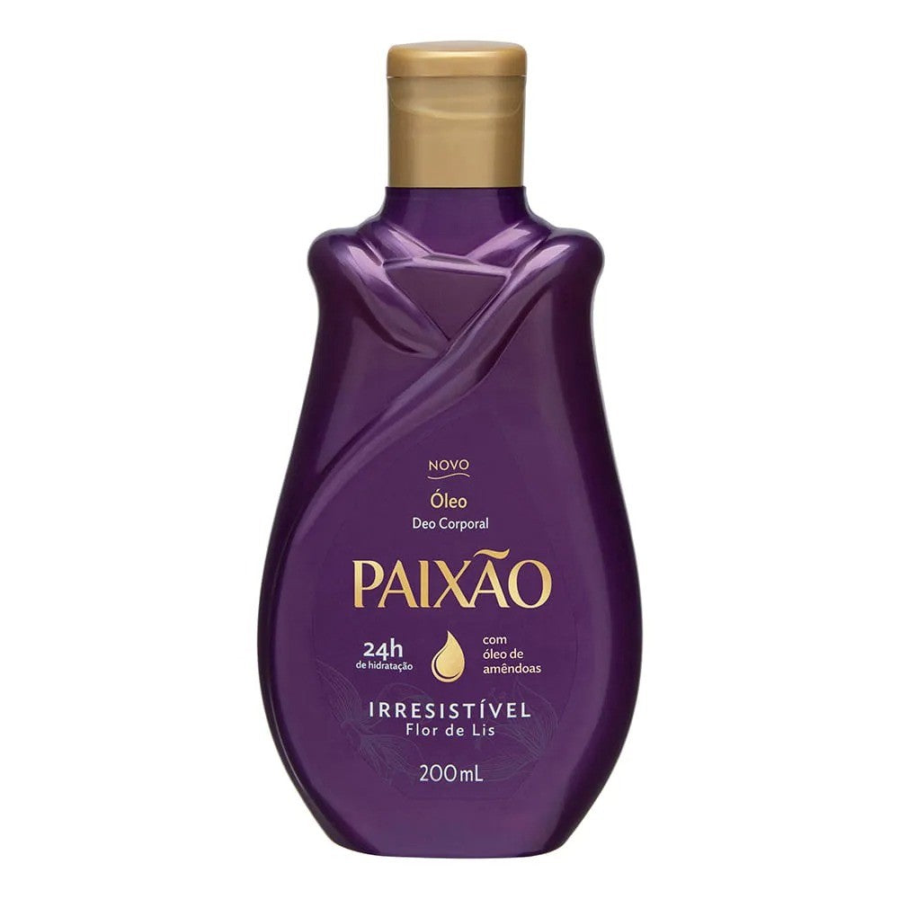 Loçao Paixao Deo Hidratante Corporal Irresistível Flor-de-Lis 200 ml