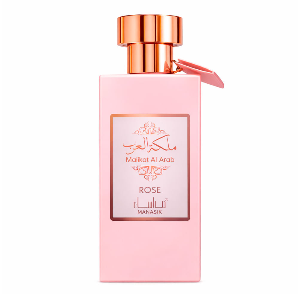 Malikat Al Arab Rose – Perfume Árabe Feminino Eau de Parfum 100 ml | Manasik